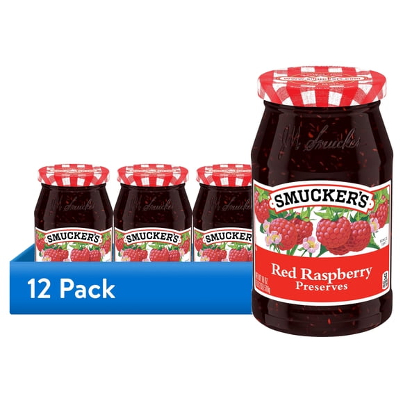 Smucker's Sugar Free Red Raspberry Preserves, 12.75 Oz