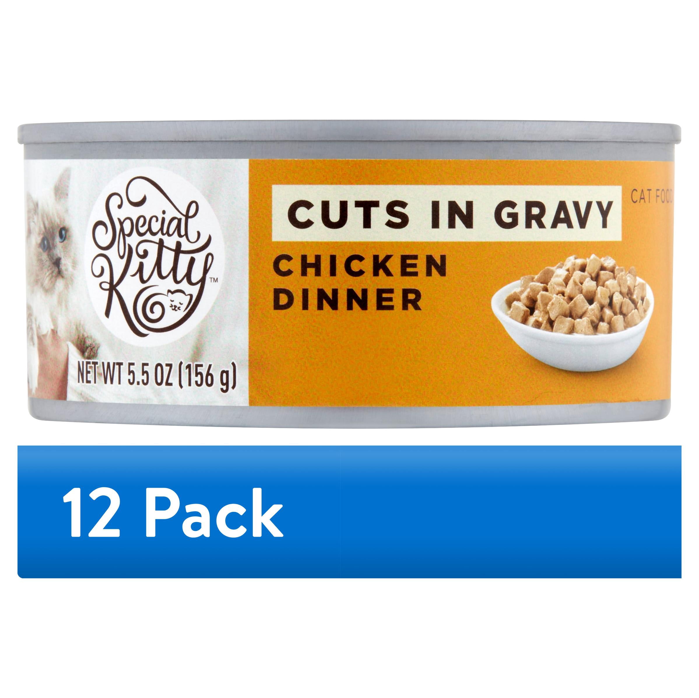 (12 pack) Special Kitty Adult Poultry Platter, 5.5 oz
