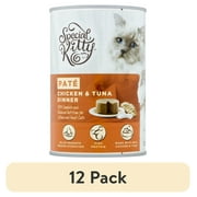 Special Kitty Chicken & Tuna Dinner Pate Wet Cat Food, 22 oz Can