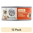 thumbnail image 1 of (12 pack) Special Kitty Chicken & Tuna Dinner Pate Wet Cat Food, 5.5 oz Can, 1 of 4