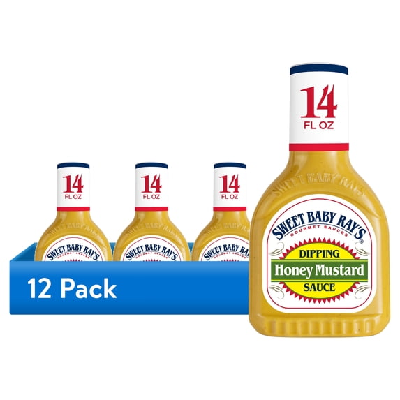 (12 pack) Sweet Baby Ray's® Honey Mustard Dipping Sauce 14 fl oz