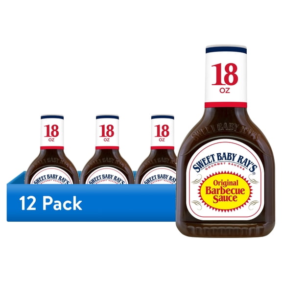 (12 pack) Sweet Baby Ray's Original Barbecue Sauce 18 oz