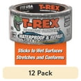 thumbnail image 1 of (12 pack) T-Rex Ferociously Strong White Waterproof and Repair Tape 1.88 in x 10 yd, 1 of 12