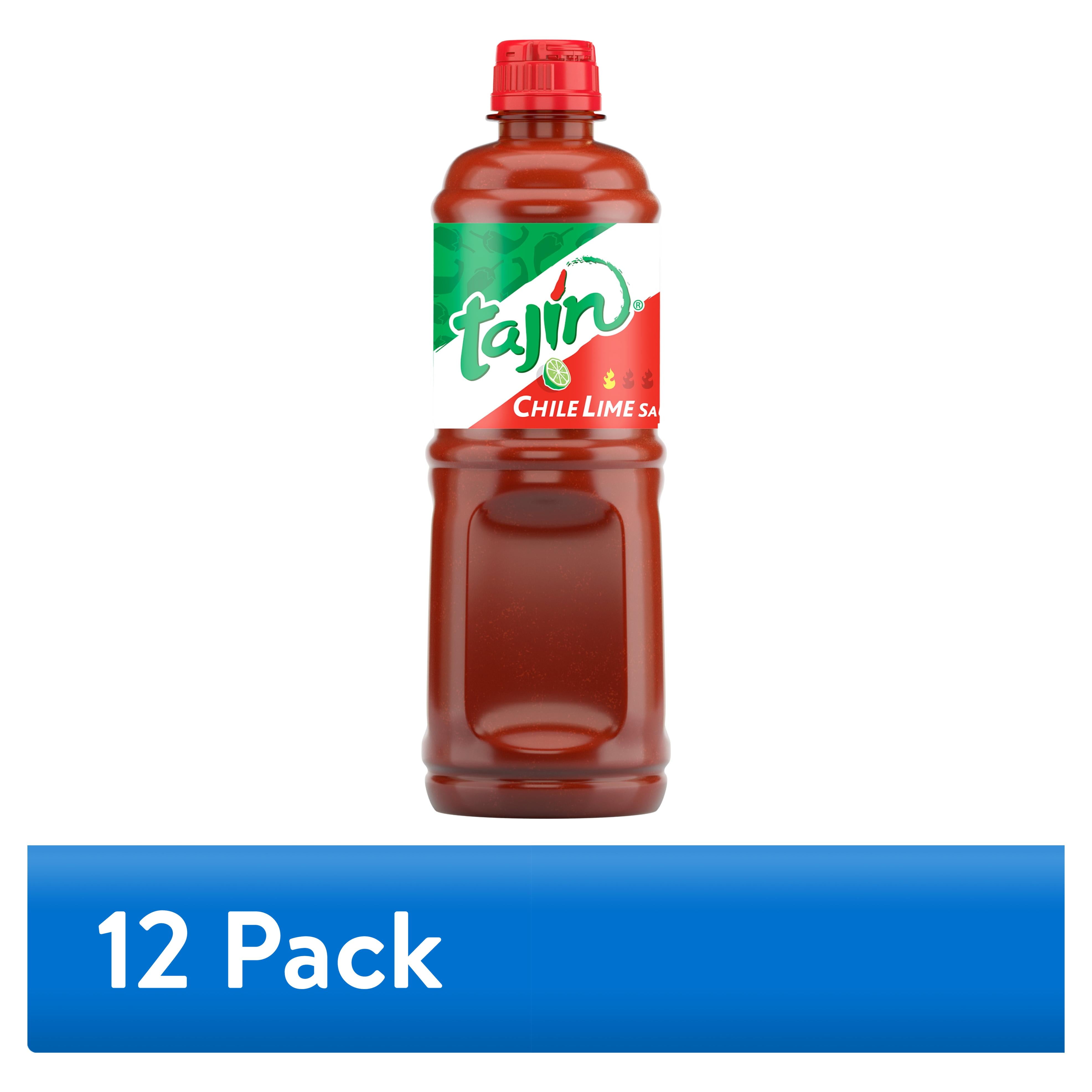 (12 pack) Tajín® Chile Lime Hot Sauce, 15.38 oz