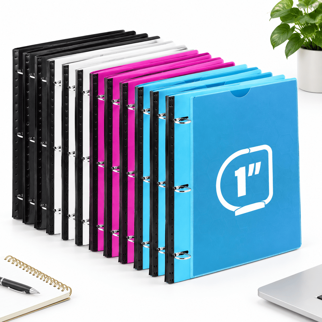 Notebok Ring 12-pack Telescoping 3 Ring Binder 1 Inch Flexible Expandable - Walmart.com