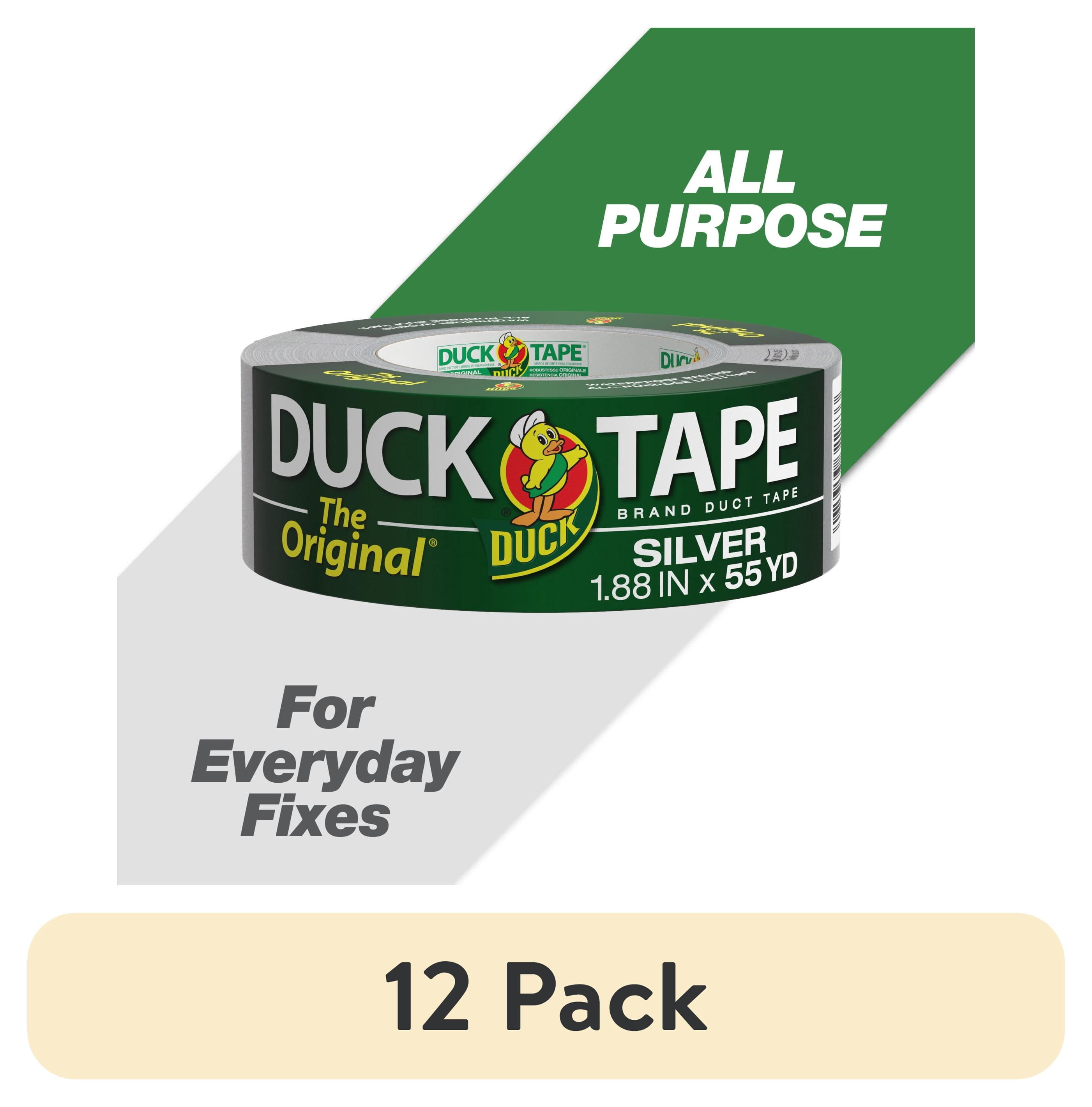 (12 pack) The Original Duck Tape Brand Duct Tape, 1.88 in. x 55 yd., Silver