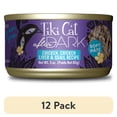 thumbnail image 1 of (12 pack) Tiki Cat After Dark Pate Wet Cat Food, Chicken & Quail, 3 oz. Can, 1 of 11