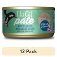 thumbnail image 1 of (12 pack) Tiki Cat Luau Pate Wet Cat Food, Seabass, 2.8 oz. Can, 1 of 7
