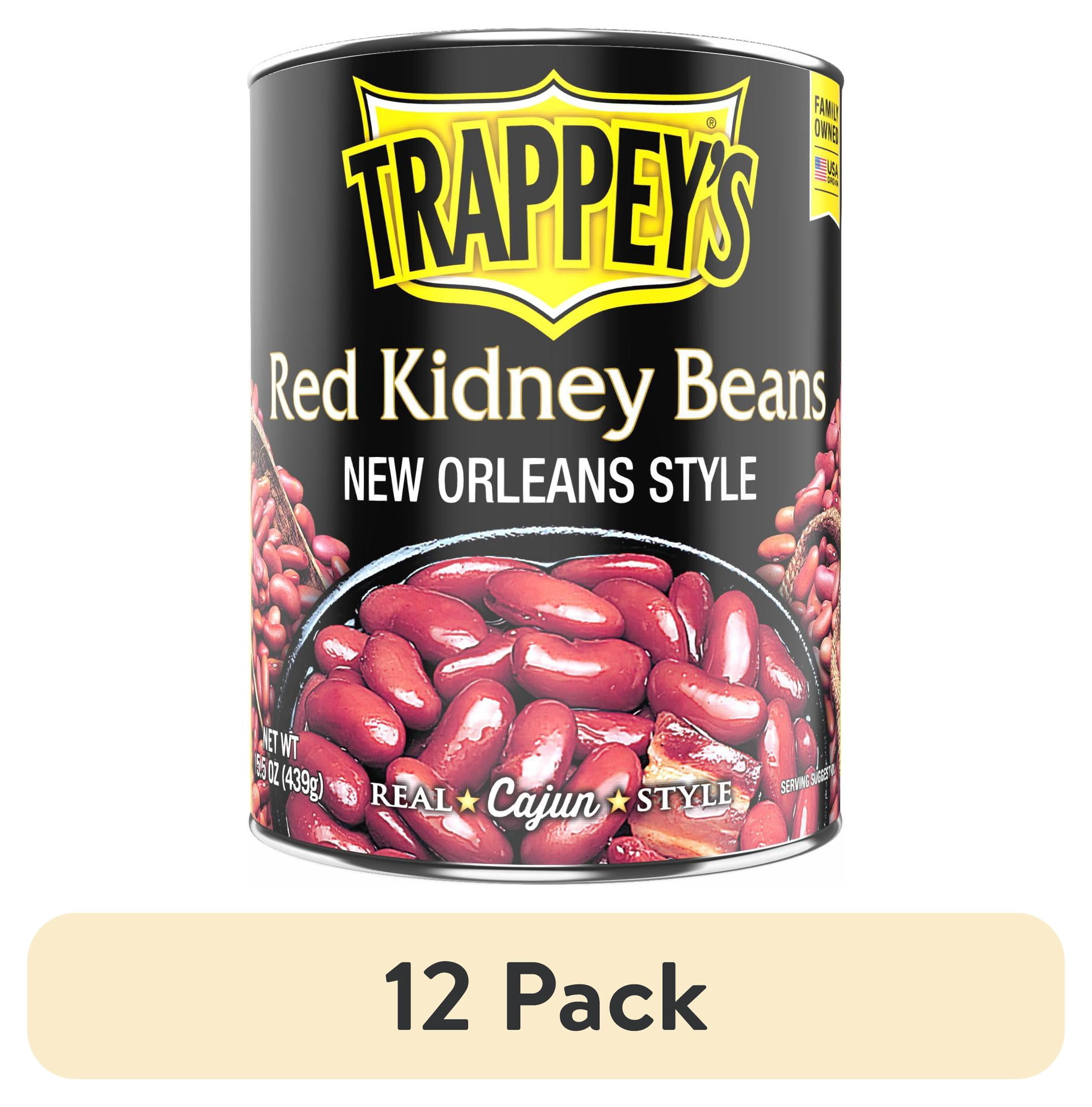 (12 pack) Trappey's New Orleans Kidney Beans, 15.5 oz., Can
