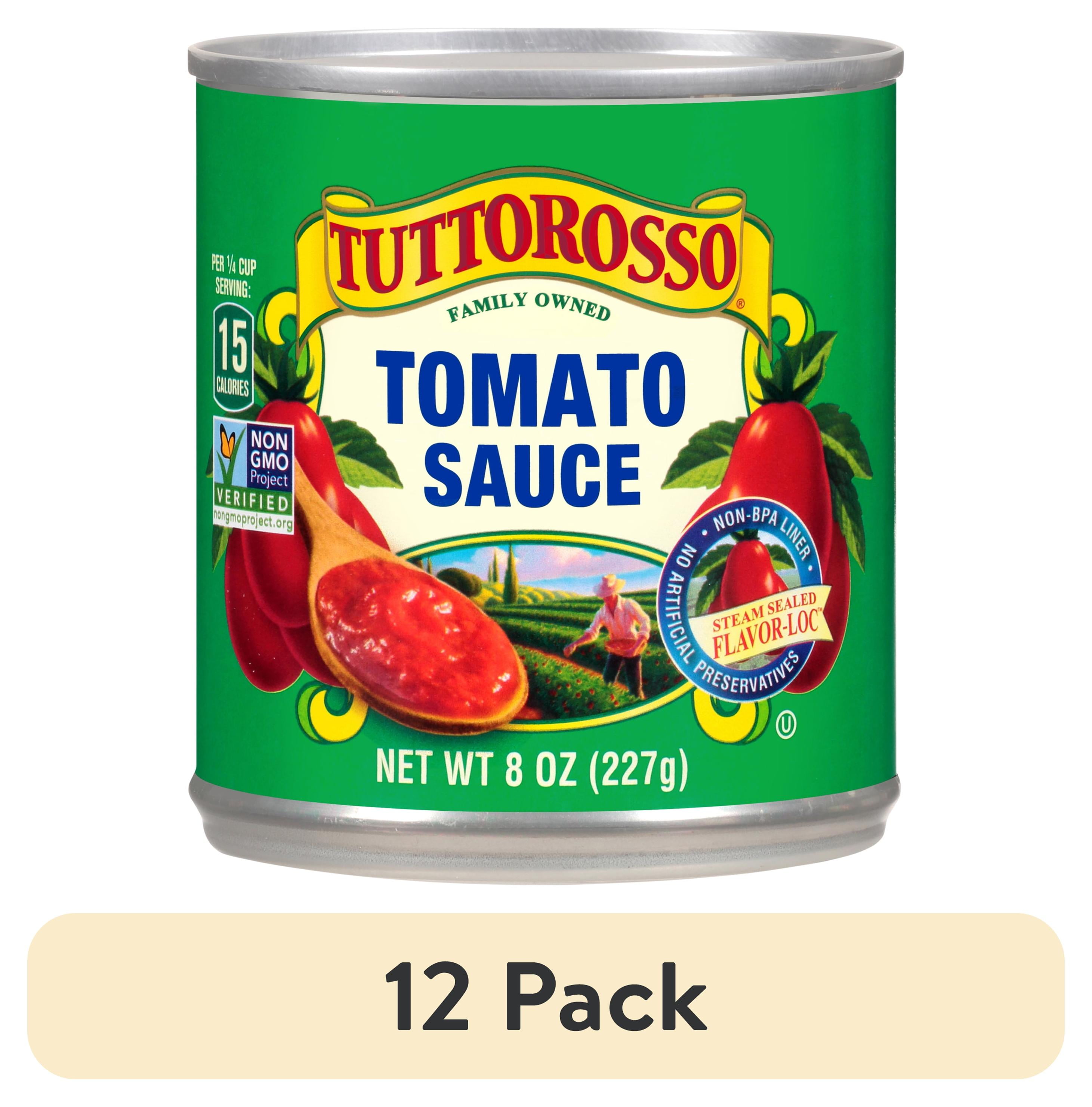 (12 pack) Tuttorosso Tomato Sauce, 8 oz Can