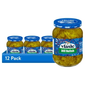 (12 pack) Vlasic Dill Relish, Keto Friendly, 10 fl. oz.