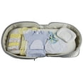 12 pc Baby Boys Clothing Starter Set with Allinone Portable
