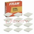 thumbnail image 1 of 12 pc FRAM CA10163 Extra Guard Air Filters for 042-1763 33-2940 49843 642 094 0404 E627L S3315A WAF5694 Intake Inlet Manifold Fuel Delivery Filters, 1 of 2