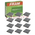 thumbnail image 1 of 12 pc FRAM CF10134 Fresh Breeze Cabin Air Filters for 64 11 6 921 019 70482N AC1121 AF819KM AFC1632 CF88 HVAC Heating Ventilation Air Conditioning Vent Filters Fits select: 2007-2016 HONDA CR-V, 1 of 2
