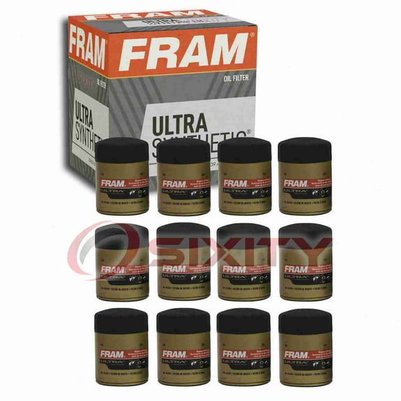 12 pc FRAM XG10575 Ultra Engine Oil Filters for B43127M CB23 FA 675-DP FB94B Oil Change Lubricant Filters