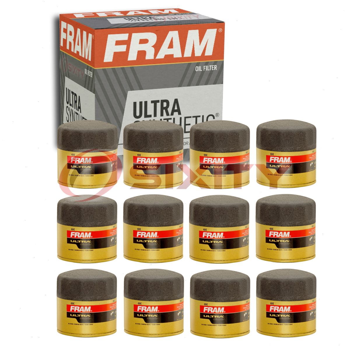 FRAM XG9688 Ultra Engine Oil Filters, 12 pc, Fits Hyundai Elantra ...