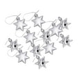 thumbnail image 1 of 12 pc Glittering Christmas Star Ornament Christmas Tree Decoration Indoor Outdoor Christmas Hanging Decoration, 1 of 2