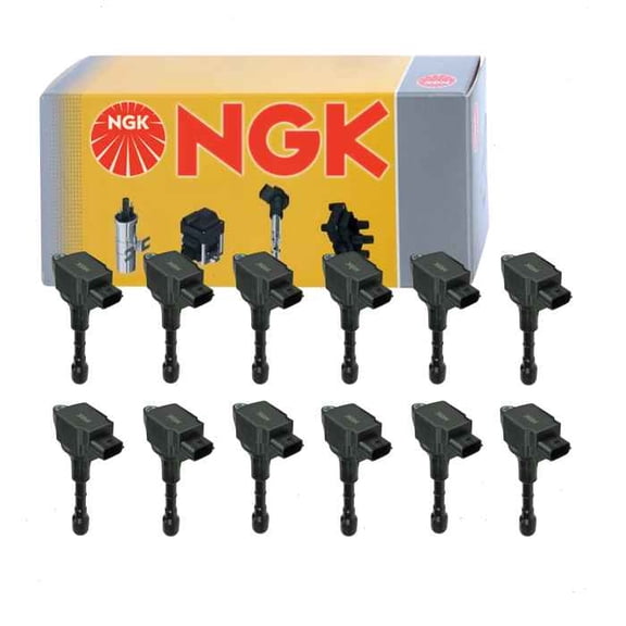 12 pc NGK Ignition Coils compatible with Rolls-Royce Wraith 6.6L V12 2017