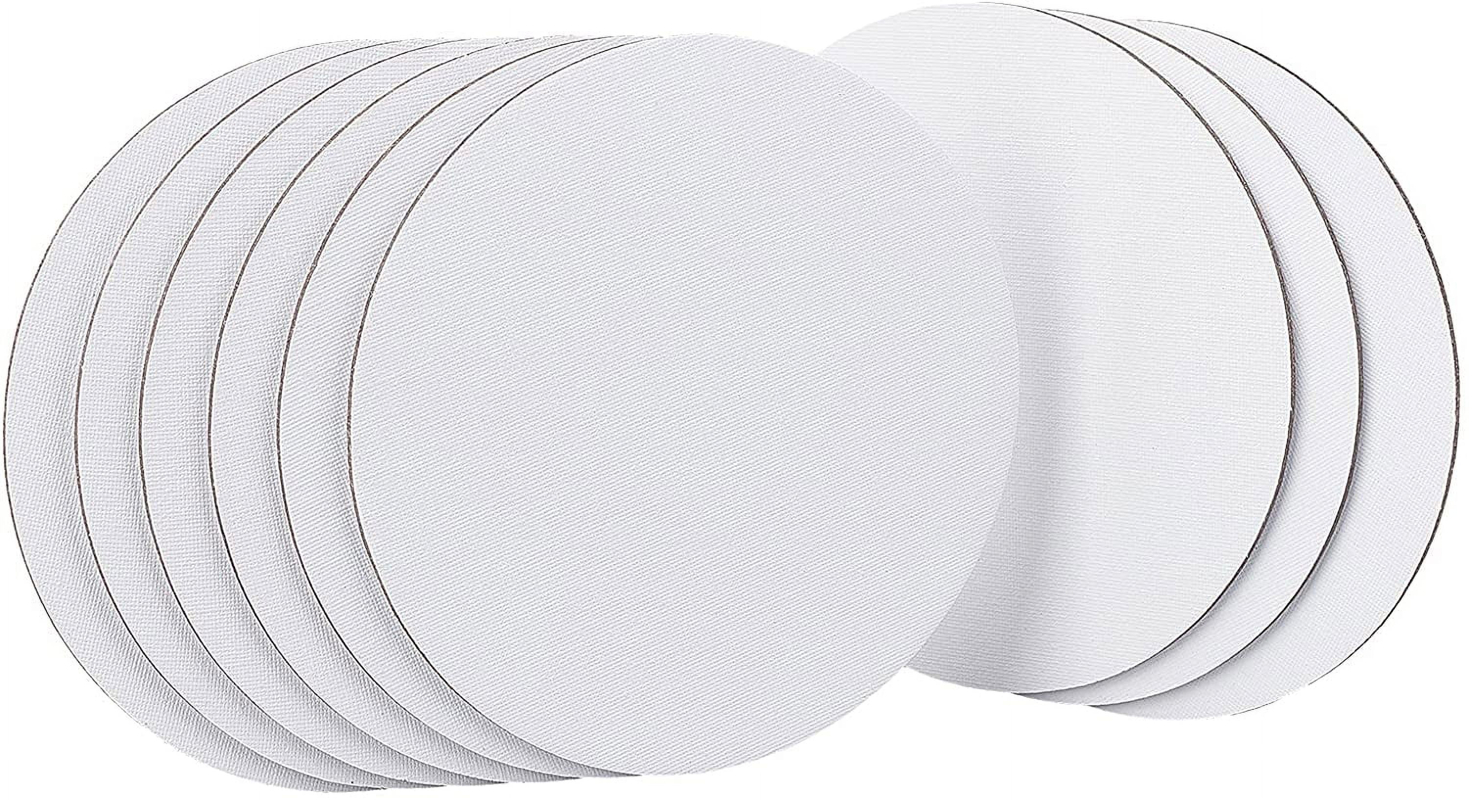 12 pc Painting Canvas Panels with Coated Paper on the Back Blank ...