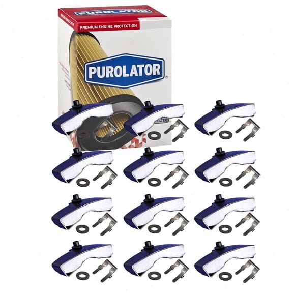 12 pc Purolator B43127 Engine Crankcase Breather Elements for 222-4548 42992 54308 A-18 A-3525 AF1775 AF89 B3127 BA3127 BA3525 BE-675 BF3525 BF500 C-18 CA3525 CB23 CF-18 CF03 CF18 CFB3525