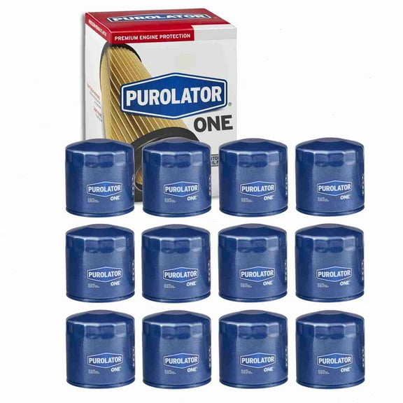 12 pc Purolator ONE PL14670 Engine Oil Filters for Oil Change Lubricant Filters