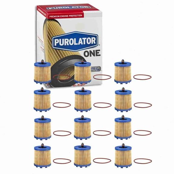 12 pc Purolator ONE PL15436 Engine Oil Filters for Oil Change Lubricant Filters Fits select: 2010-2017 CHEVROLET EQUINOX, 2004-2014 CHEVROLET MALIBU