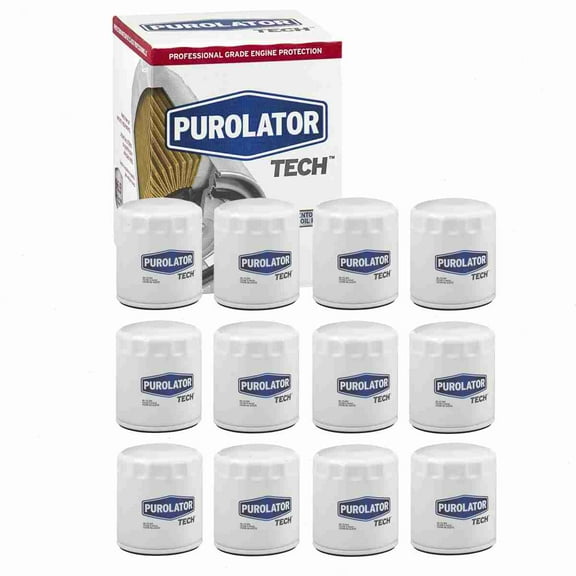 12 pc Purolator TECH TL10111 Engine Oil Filters for 05018478AA 06439901 06439910 06439929 1-3387A 1040 1040MP 107 108 16510-84Z00 17-1707-6 17-1718-0 2040 21040 21040MP 222-4510 222-4514 233 25010246