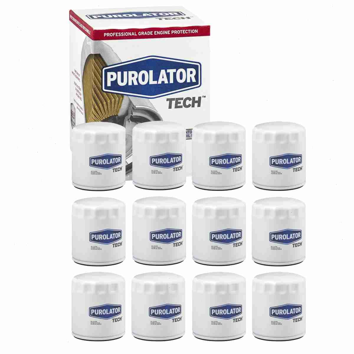 12 pc Purolator TECH TL14006 Engine Oil Filters for 05018637AA 06439857 1042 167 17-1709-2 17-1711-4 19210283 19256041 21042 222-4511 232 25010251 25010325 25010633 31042 3242397 41042 5018637AA