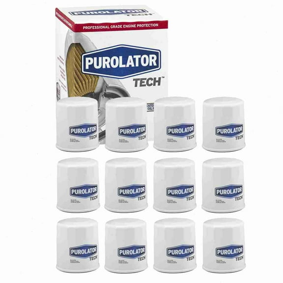 12 pc Purolator TECH TL14476 Engine Oil Filters for 0-986-452-028 00120-00013 00120-00015 08922-02001 08922-02002 08922-02005 115010-1291 115010-1610 115010-1860 115010-1870 115010-2030 115010-2040