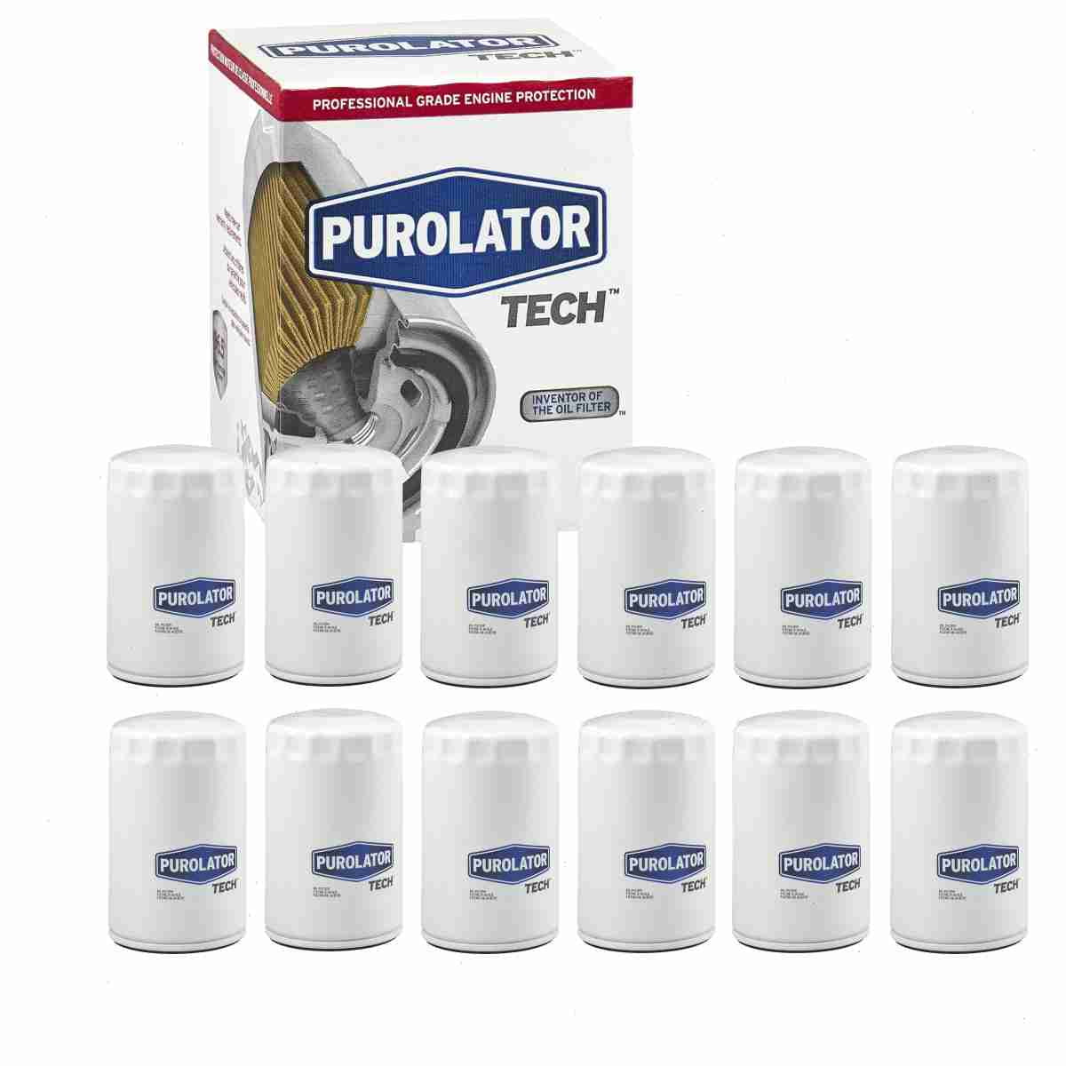 12 pc Purolator TECH TL24011 Engine Oil Filters for 1-3535 1036 1036MP ...