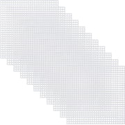 plastic canvas patterns craft plastic mesh sheets for plastic canvas 12 pcs 4" x 4"