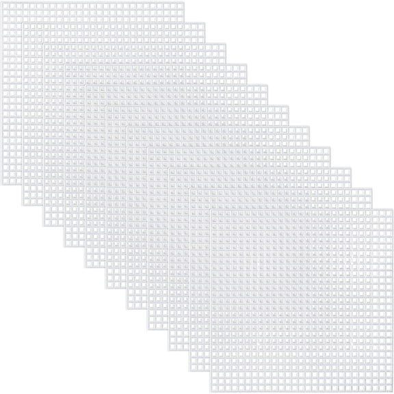 plastic canvas patterns craft plastic mesh sheets for plastic canvas 12 pcs 4" x 4"