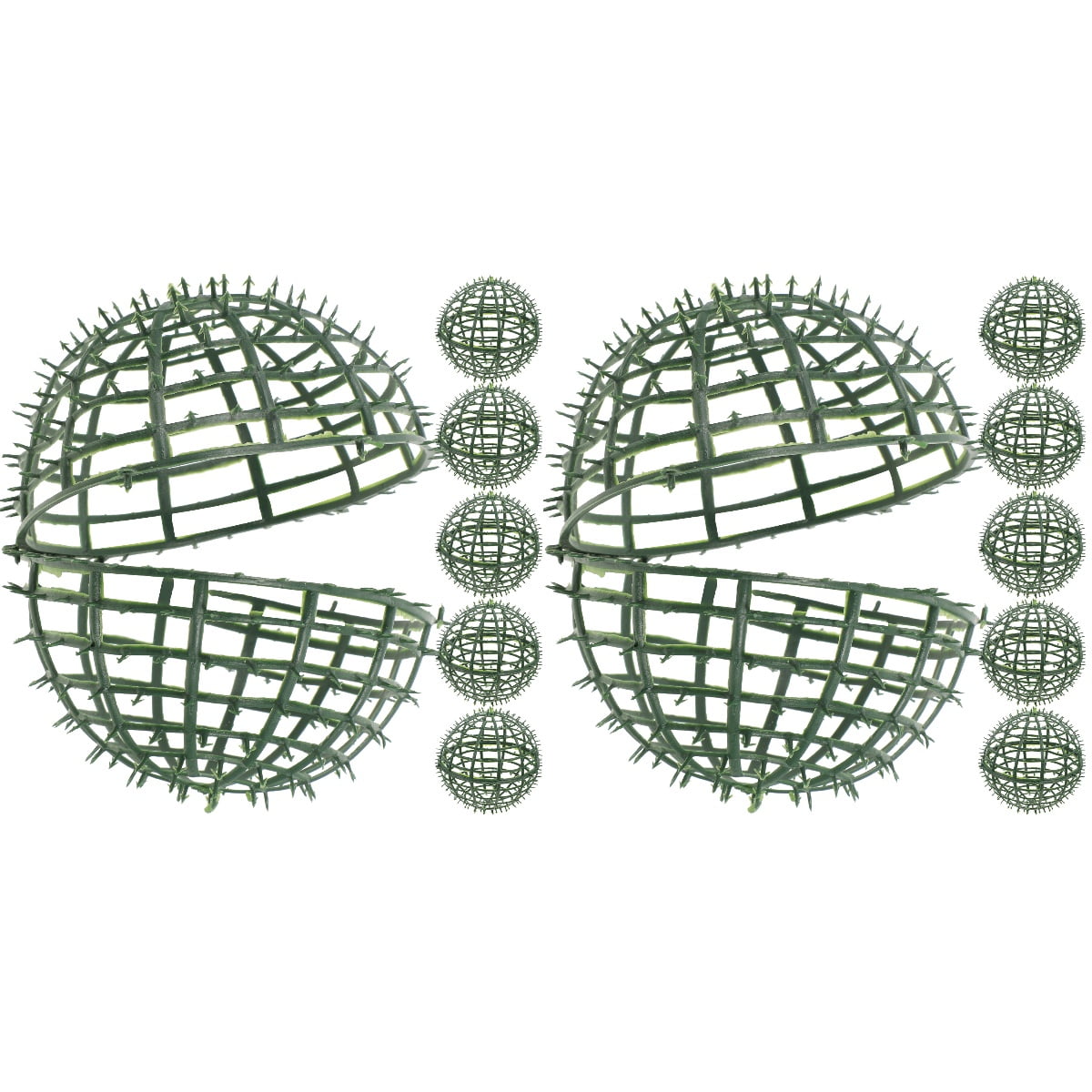 12 pcs Artificial Plant Topiary Ball Support Plastic Plant Rack Faux ...