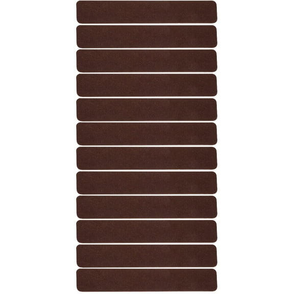 12 pcs  Felt Bulletin Board Strips Pin Boards Small Bulletin Board Strips Walls Cork Board Strips