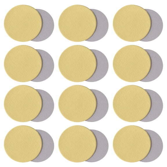 FONDOTIN Disposable Round Cake Boards, Paper, 12 Pieces, Sturdy and Food Safe, Perfect for Cakes and Desserts