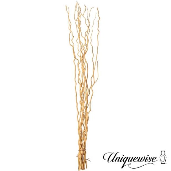 12 pcs Natural Decorative Dry Branches Authentic Mulberry Sticks, Home Decoration and Wedding Craft 70 in, peeled white