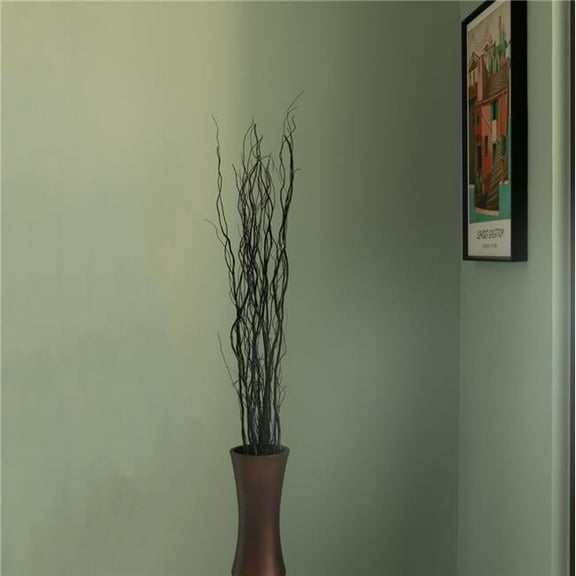 12 pcs Natural Decorative Dry Branches Authentic Willow Sticks for Home Decoration Wedding Craft 47 in Black Stems DIY Greenery Plants Craft Vases fillers Garden Hotel Farmhouse Decor