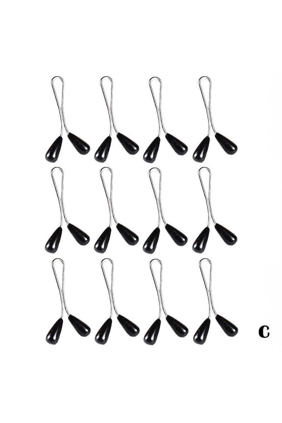 12 pcs Oval Diamante Hijab Pin Clips Brooch Scarf Shawl Drop Water G4S4 J4W0