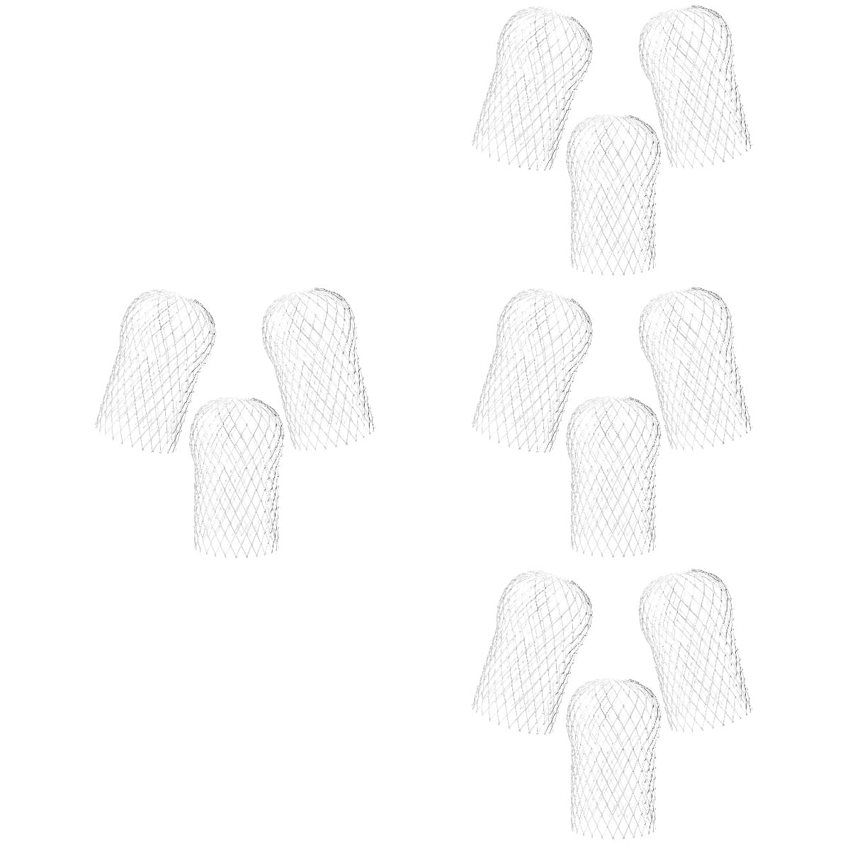 12 pcs Roof Gutter Guards Stainless Steel Leaf Filter Expandable Gutter