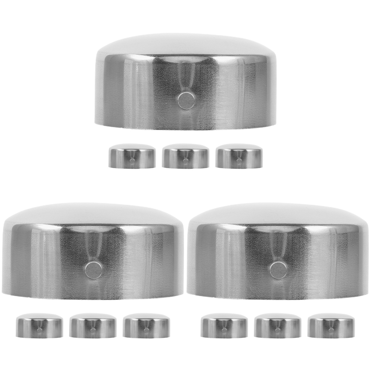 12 pcs Stair End Caps Handrail Stairs Post End Caps Stair Handrail