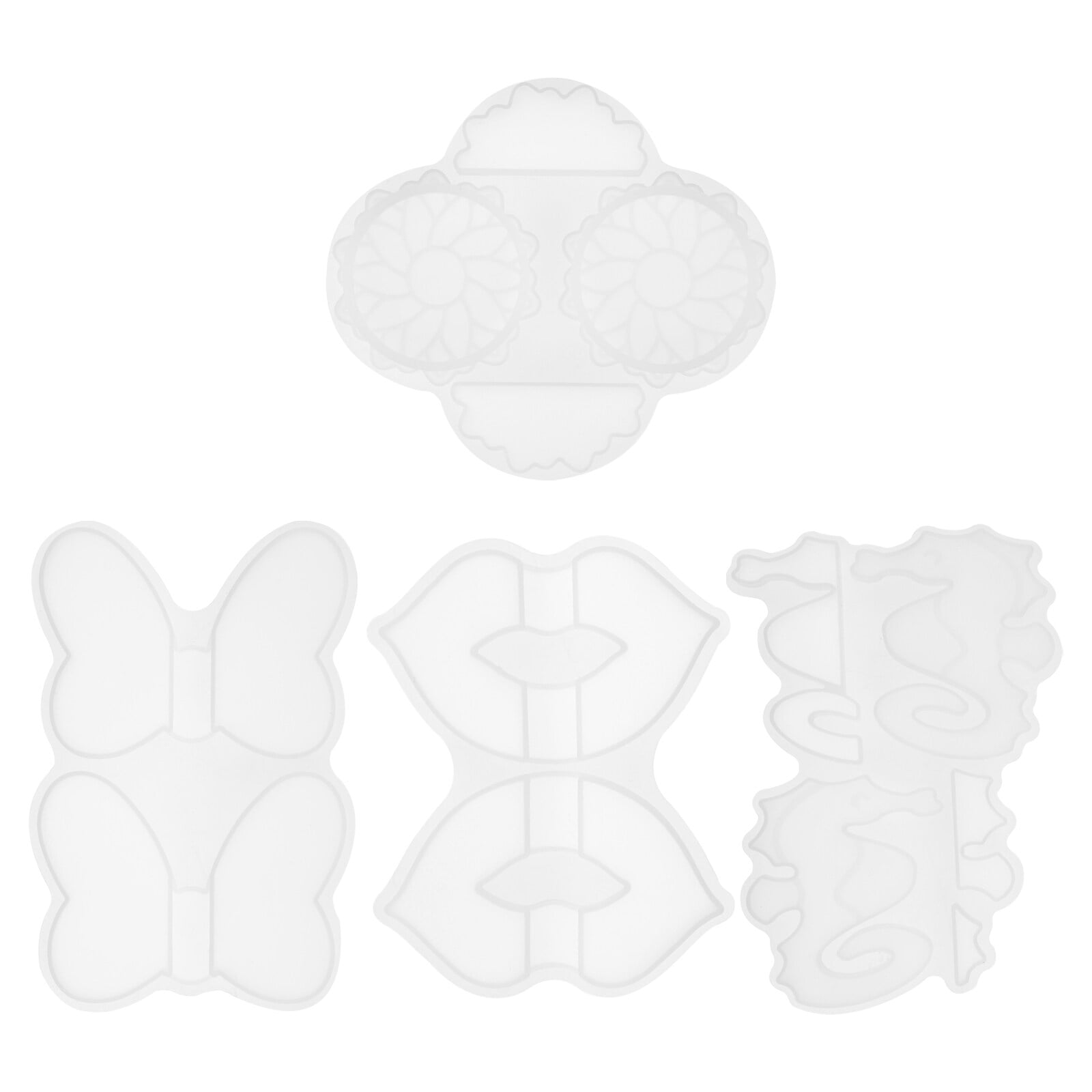 12 pcs Straw Topper Silicone Molds DIY Straw Topper Attachment