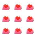 thumbnail image 1 of 12 pcs Valentine Heart Greeting Cards Set - Foldable Color Love Note Cards for Anniversary Wedding Birthday Christmas Party Essentials & Sincere Emotional Expressions, 1 of 5