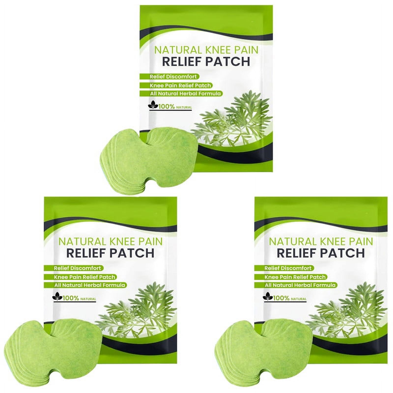 12 pcs/box Natural Knee Pain Patch, Joint Pain Relief Patches, Fast Acting Pain Relieving Patch