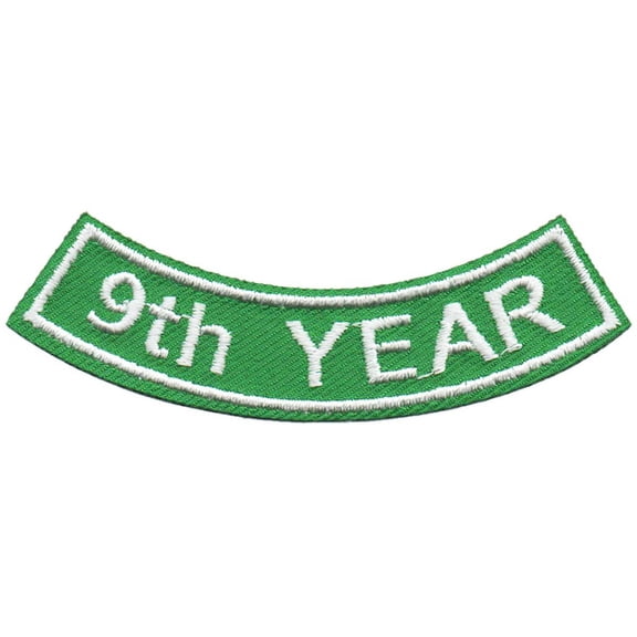 12 pieces 2" Custom Activity Scouts Applique Fun Patches - 9th Year Rocker Patch