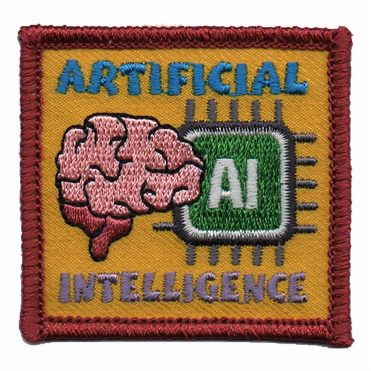 12 pieces 2" Custom Activity Scouts Applique Fun Patches - AI Artificial Intelligence