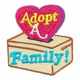 thumbnail image 1 of 12 pieces 2" Custom Activity Scouts Applique Fun Patches - Adopt A Family Patch 1, 1 of 1