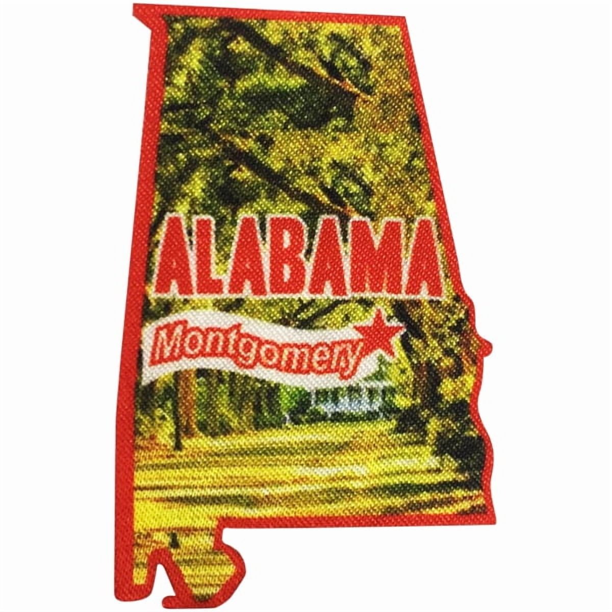 12 pieces 2" Custom Activity Scouts Applique Fun Patches - Alabama Patch