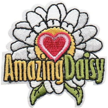 12 pieces 2" Custom Activity Scouts Applique Fun Patches - Amazing Daisy Patch