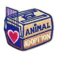 thumbnail image 1 of 12 pieces 2" Custom Activity Scouts Applique Fun Patches - Animal Adoption Patch, 1 of 1