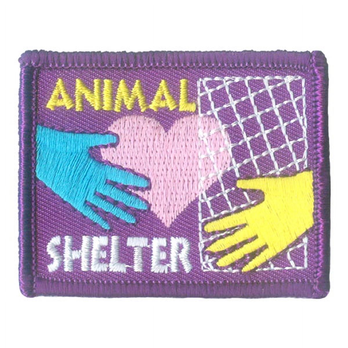 12 pieces 2" Custom Activity Scouts Applique Fun Patches - Animal Shelter Patch